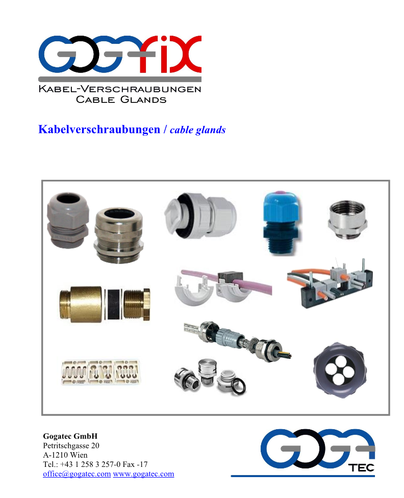 GOGAFIX Kabelverschraubungen
