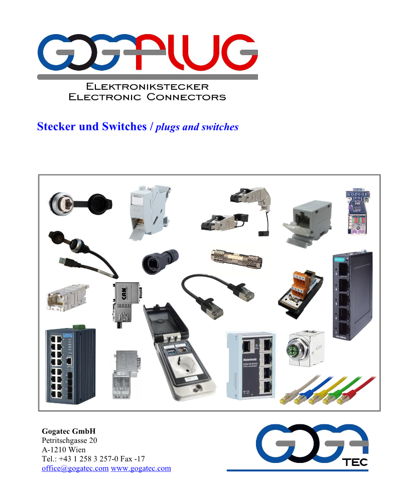 GOGAPLUG Elektronik Stecker