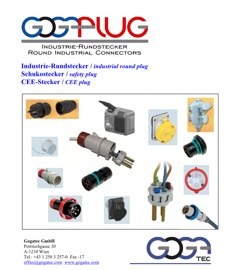 GOGAPLUG Industrie Rundstecker